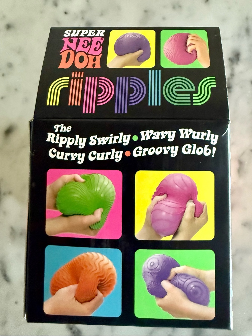 Super NeeDoh Ripples- Pink - Picture 3 of 3